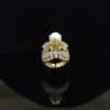WhatsApp Image 2026-02-10 at 10.11.48 PM (7) Indian Zircon Stone Ring 7.1gm - Traditional Designer Gold Plated Ring for Women | Ethnic Bridal Wedding Party Wear Jewelry | Premium CZ Stone Ring